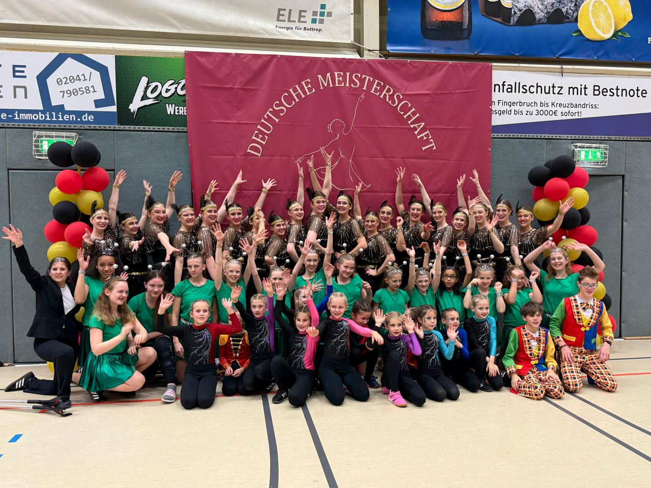 Gruppenfoto Teilnehmer VfL Grafenwald